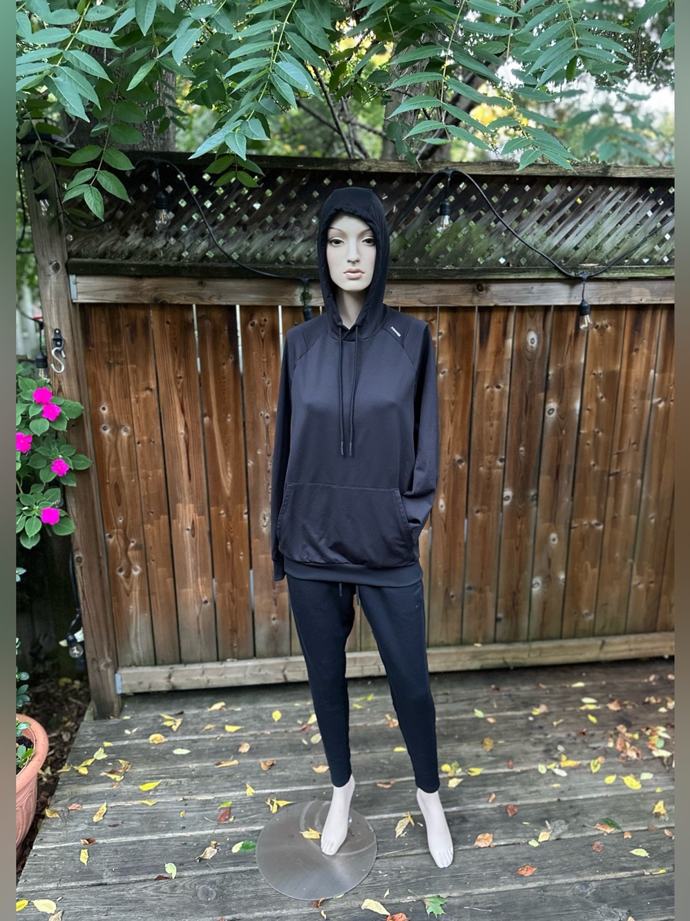 Black Hoodie & Jogger Set